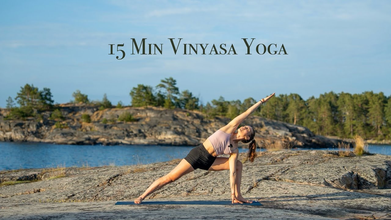 15 Min Power Yoga | golden hour vinyasa flow