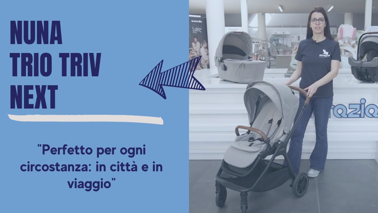 Passeggino Triv next di Nuna: compatto, leggero e modulare