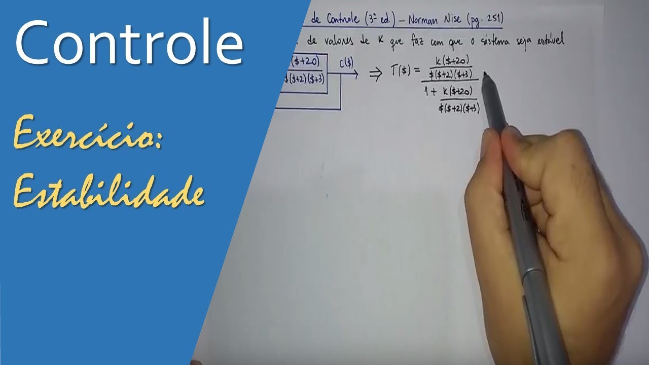 Controle - Estabilidade Exemplo