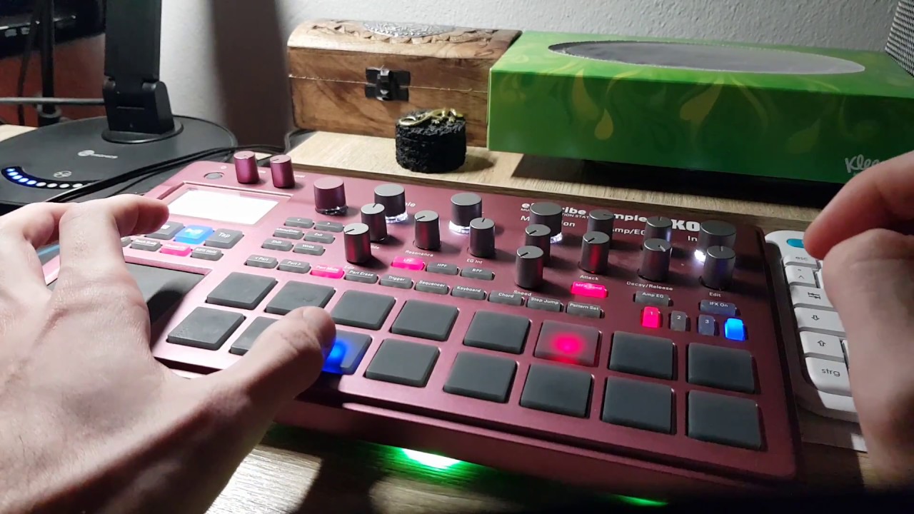 Korg Electribe 2 Sampler - Hardtekk Homeset 175bpm (old version, watch the new one!)