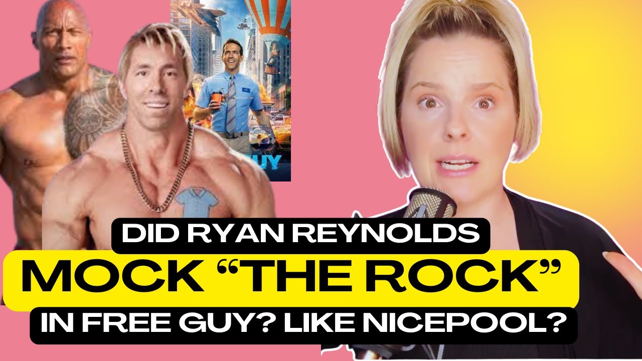 RYAN REYNOLDS mocks THE ROCK just like he did with NICEPOOL!?