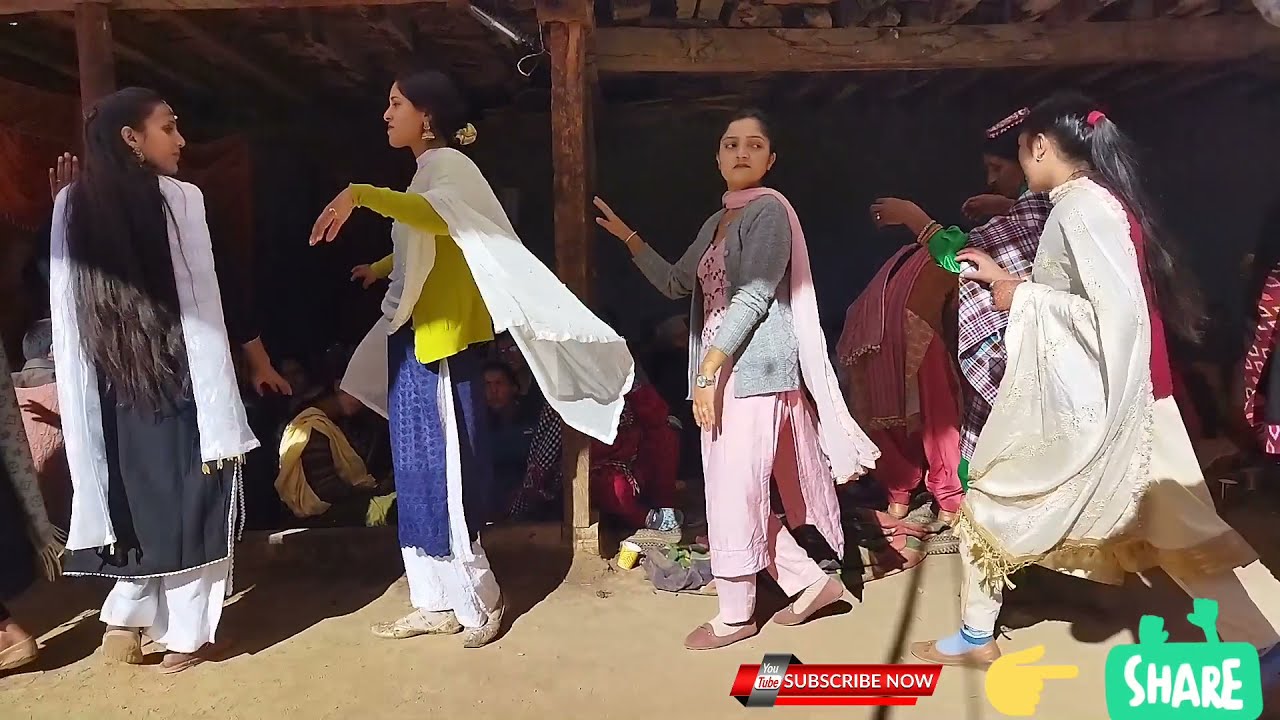 Marriage Ceremony, Dharwas Pangi , Chamba , H.P . #folkdance #pangitraditions #villagelife #trending