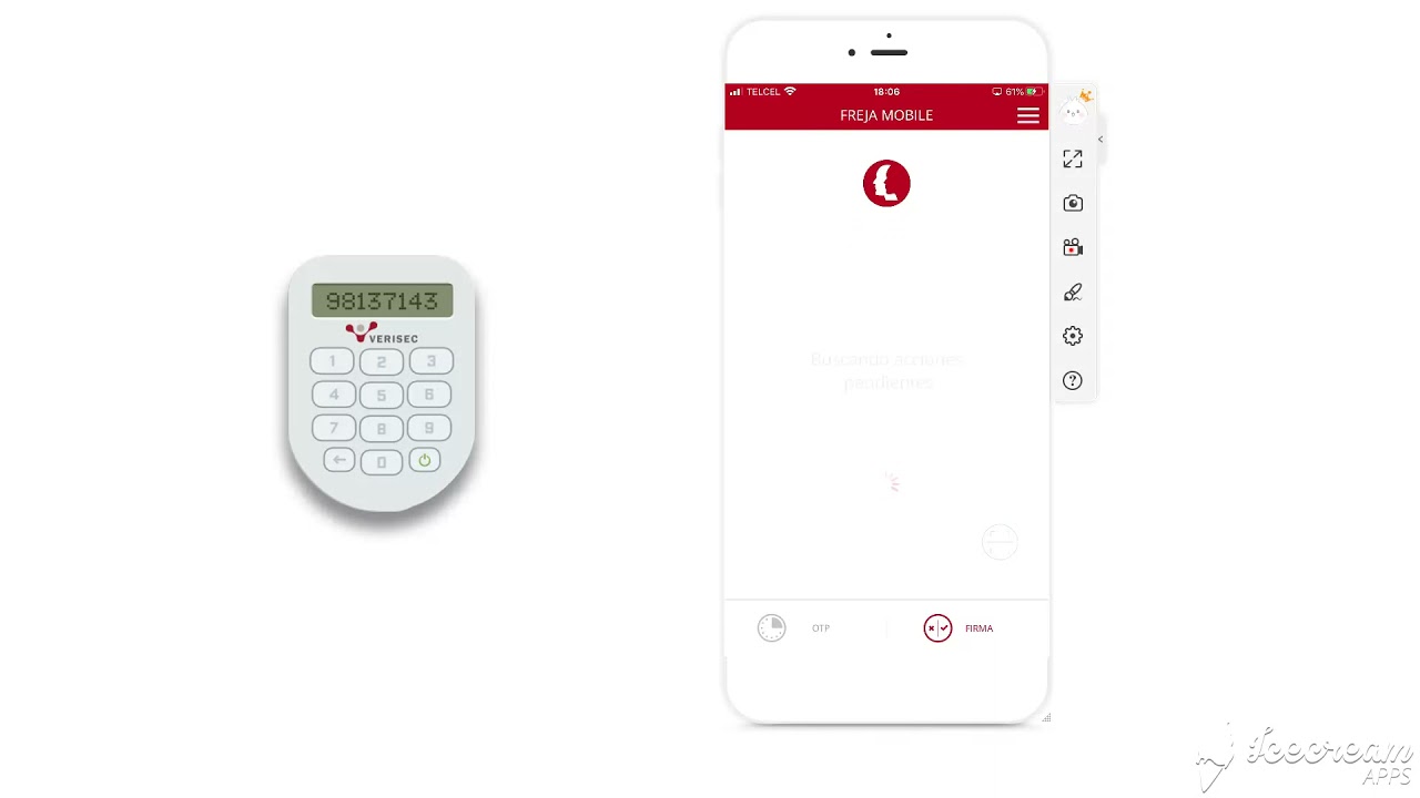 VerisecUP - Hardware token PIN reset through Mobile App/SDK