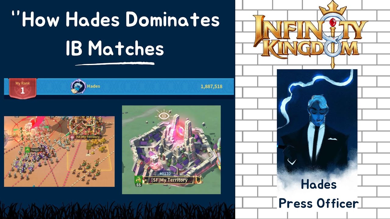 [Hades Guide] How to DOMINATE an IB Match | Infinity Kingdom