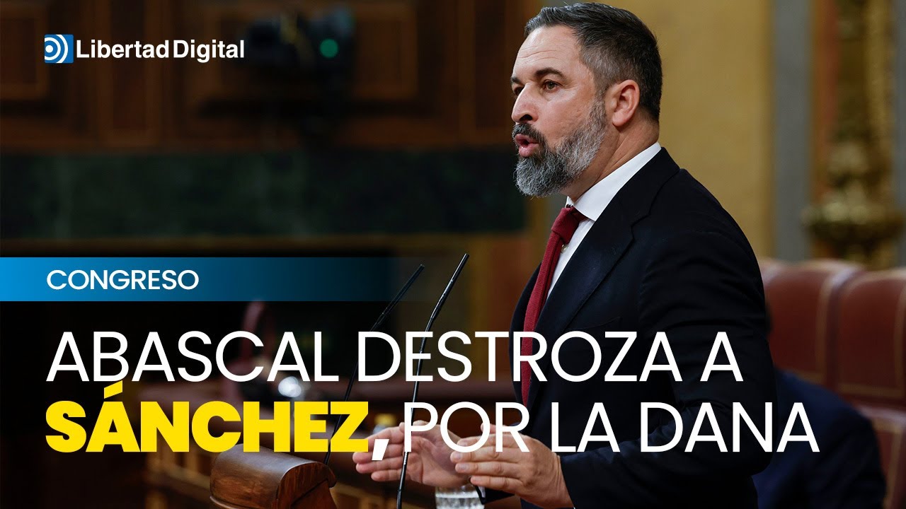 El duro discurso de Abascal a Sánchez: 
