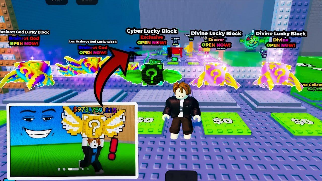 STARTING OVER AS NOOB WITH Divine Lucky Block IN Escape Waves For Lucky Blocks! (Roblox)