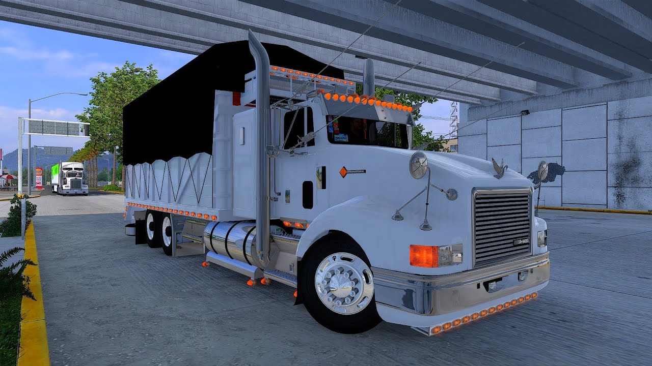 VIAJECITO RELAX EN EL DINA 1995 torton frutero full freno de motor bajando| ats mods 1.56 |Madara 57