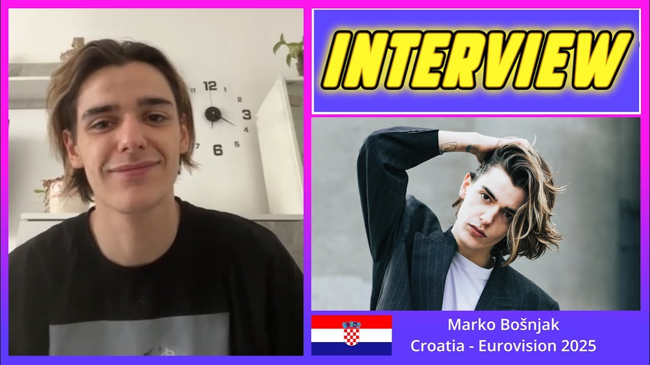Interview with Marko Bošnjak | 🇭🇷 Croatia - Eurovision 2025 | Will you taste his 'Poison Cake'? 🎂☠️