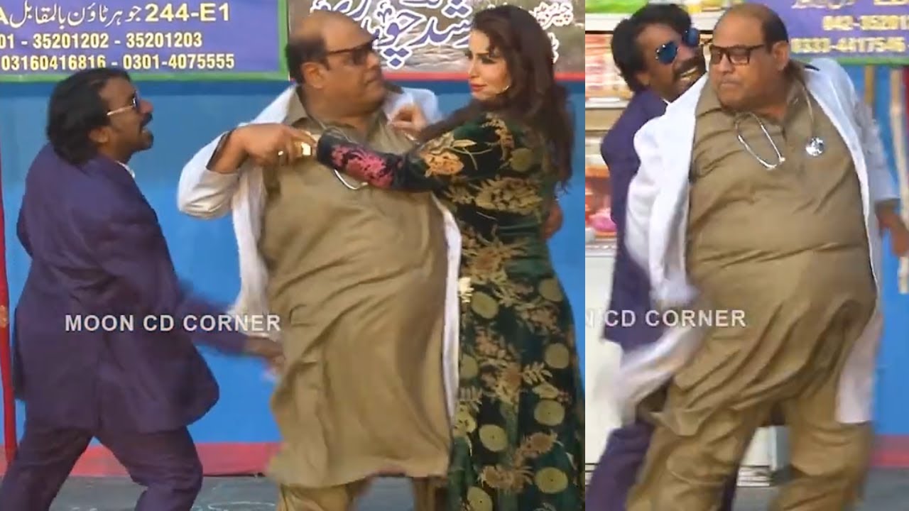 Agha Majid with Nigar Choudhary | Saleem Albela | Comedy Clip | Stage Drama 2022 | Punjabi Stage Dra