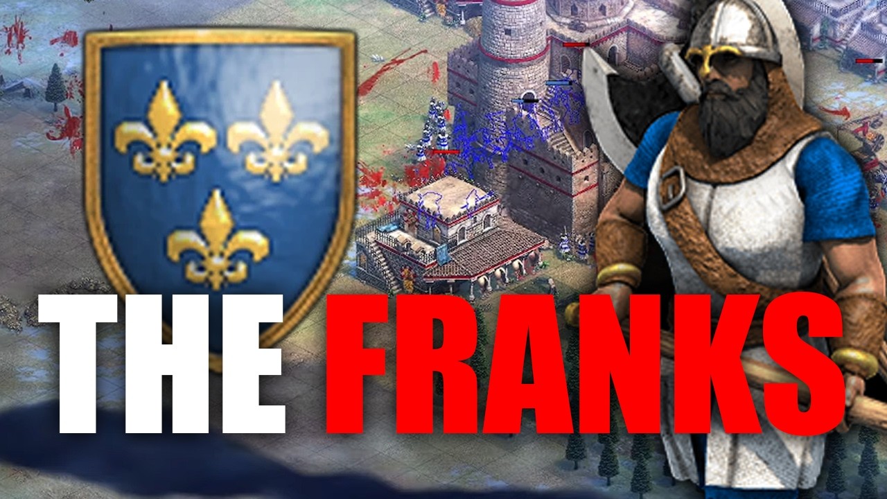 I played with the Franks in AoE2 for the first time...