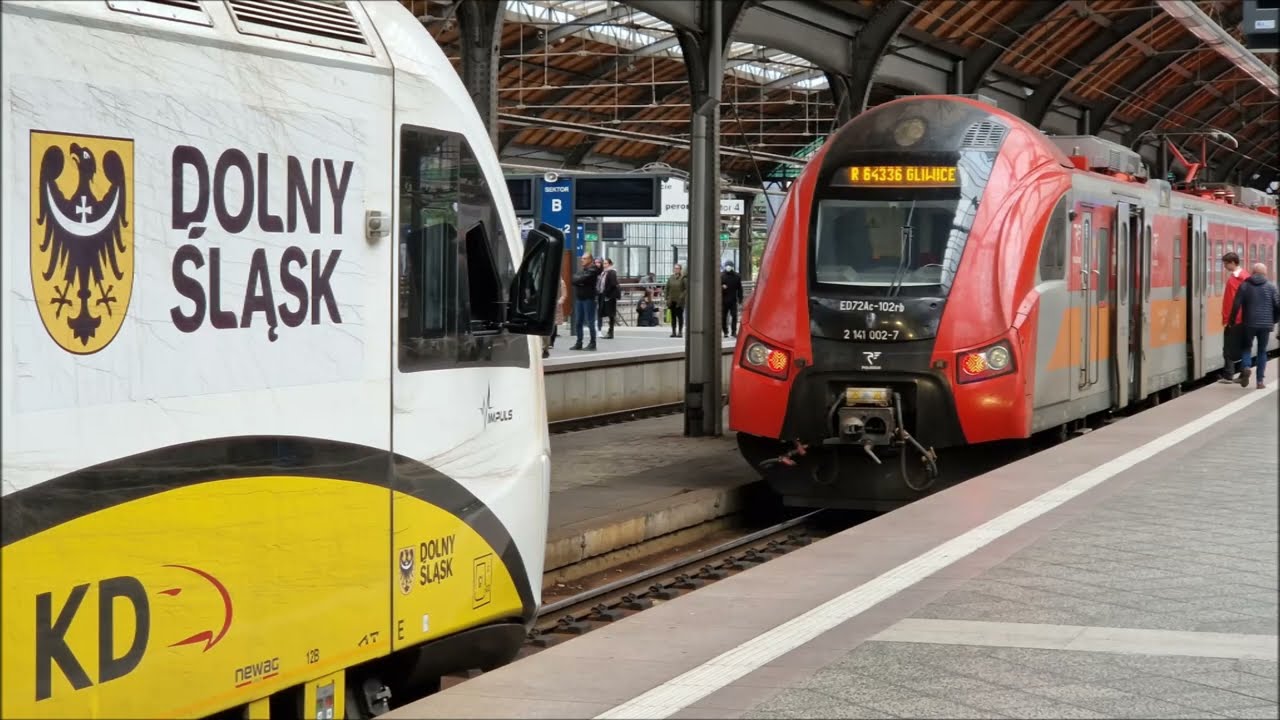10 Pociągów InterCity Wrocław Główny 26.10.2023r.