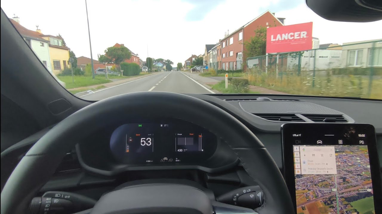Polestar 2 LRSM - Test sur route 