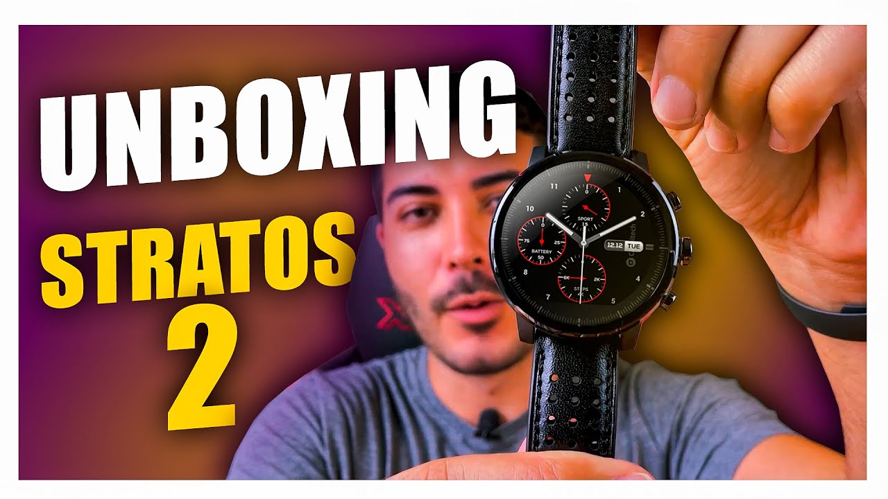 MINHA XIAOMI AMAZFIT STRATOS 2 CHEGOU! Amazfit stratos 2 unboxing