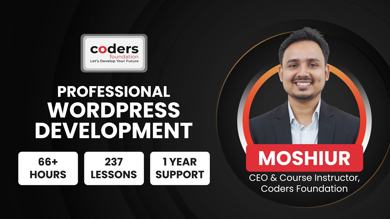 Professional WordPress Development: Learn Web Design & Development From Scratch