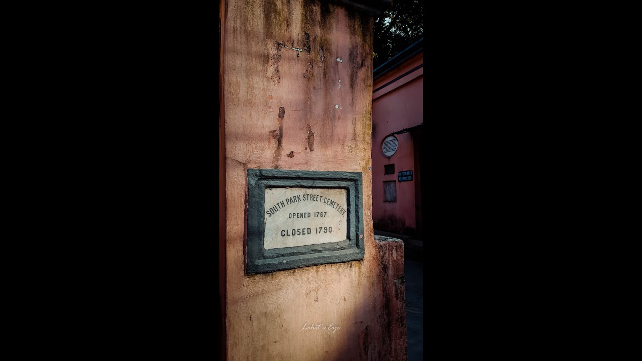Haunted Place in Kolkata | South Park Street Cemetery | Lohit Paul 
