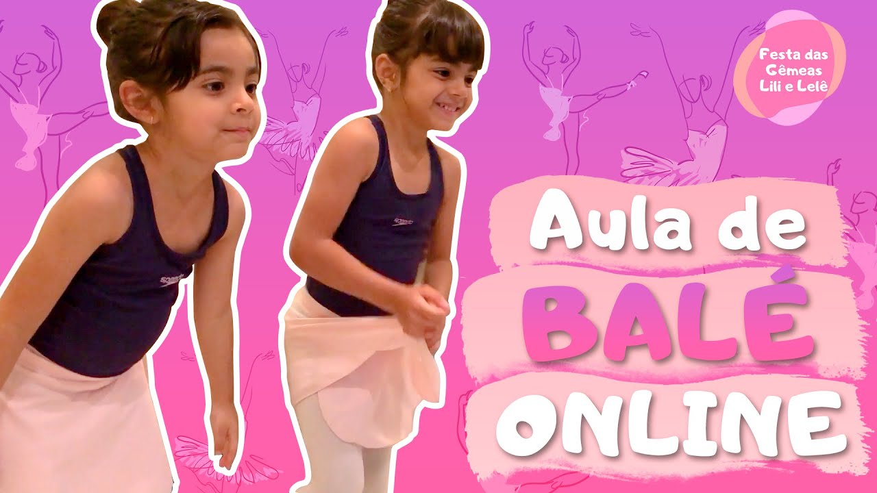 VLOG: AULA DE BAL&Eacute; ON-LINE