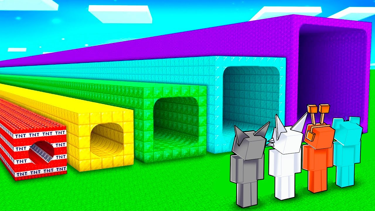 SI ENTRAS AL TÚNEL EQUIVOCADO, MUERES ⚠️😰 Minecraft (Sprunki)