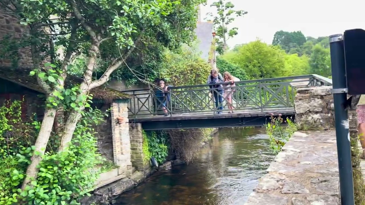 La Promenade Xavier Grall (the Xavier Grall walk) in Pont-Aven, France