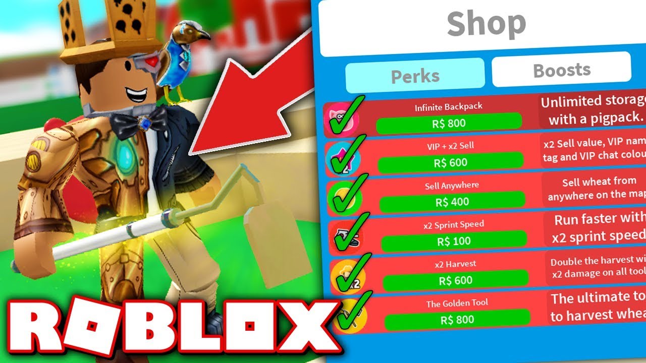 BUYING ALL THE GAMEPASSES IN FARMING SIMULATOR!! (Roblox)