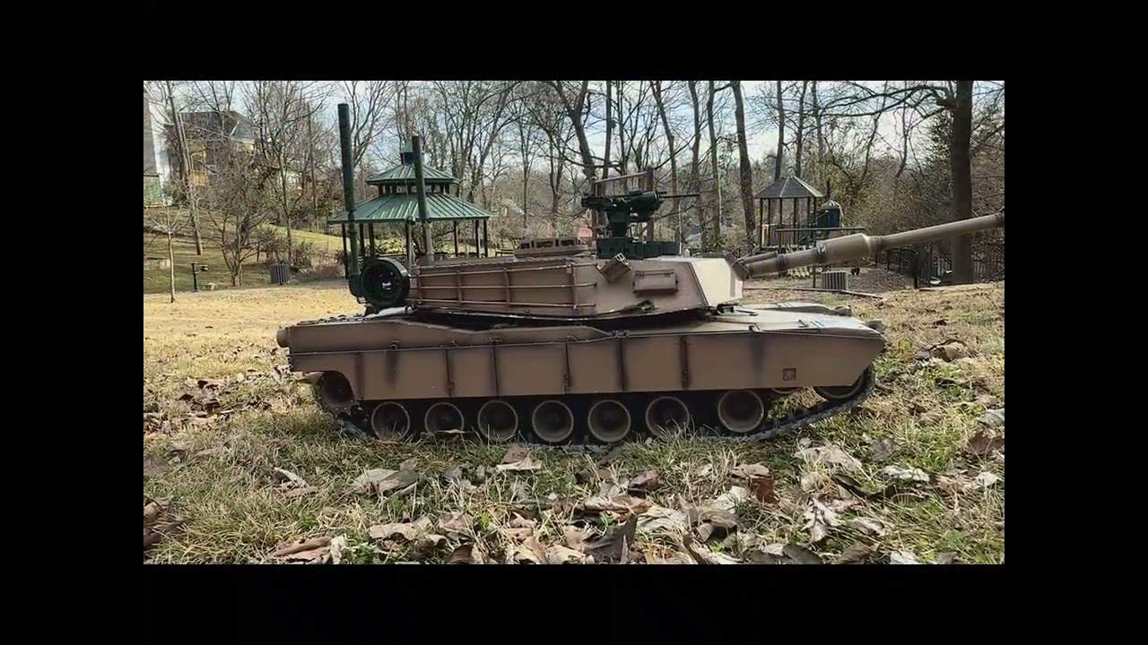 Henglong 1/8 Scale Abrams: Another Test Drive