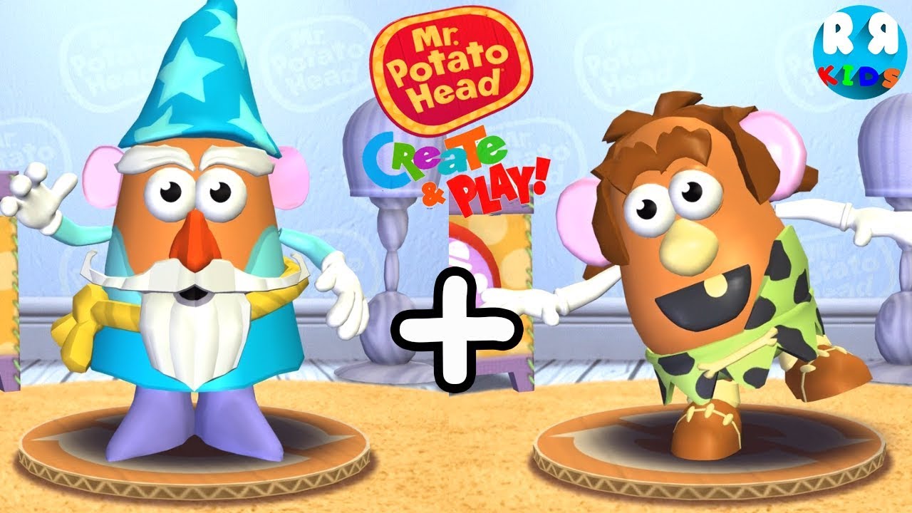 What Happend if you Combine The Wizard and Ancient Humans ??!! - Mr Potato Head: Create & Play