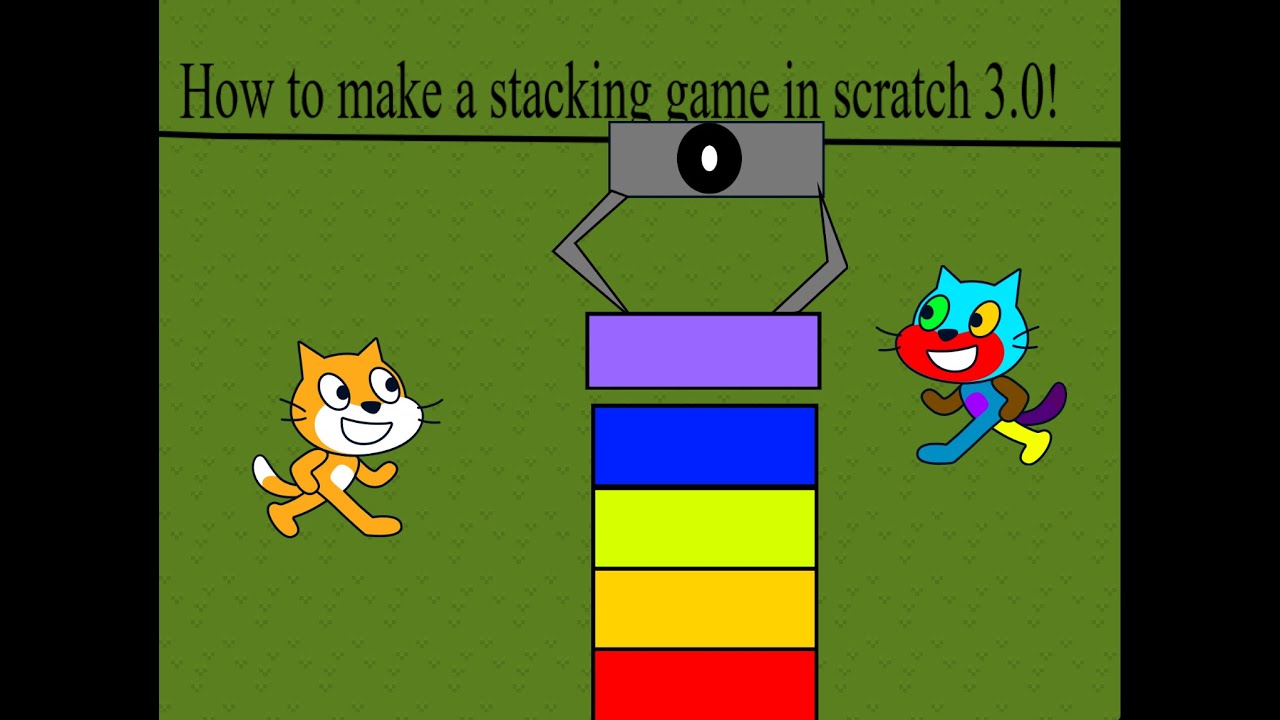 How to make a stacking game in Scratch 3.0!