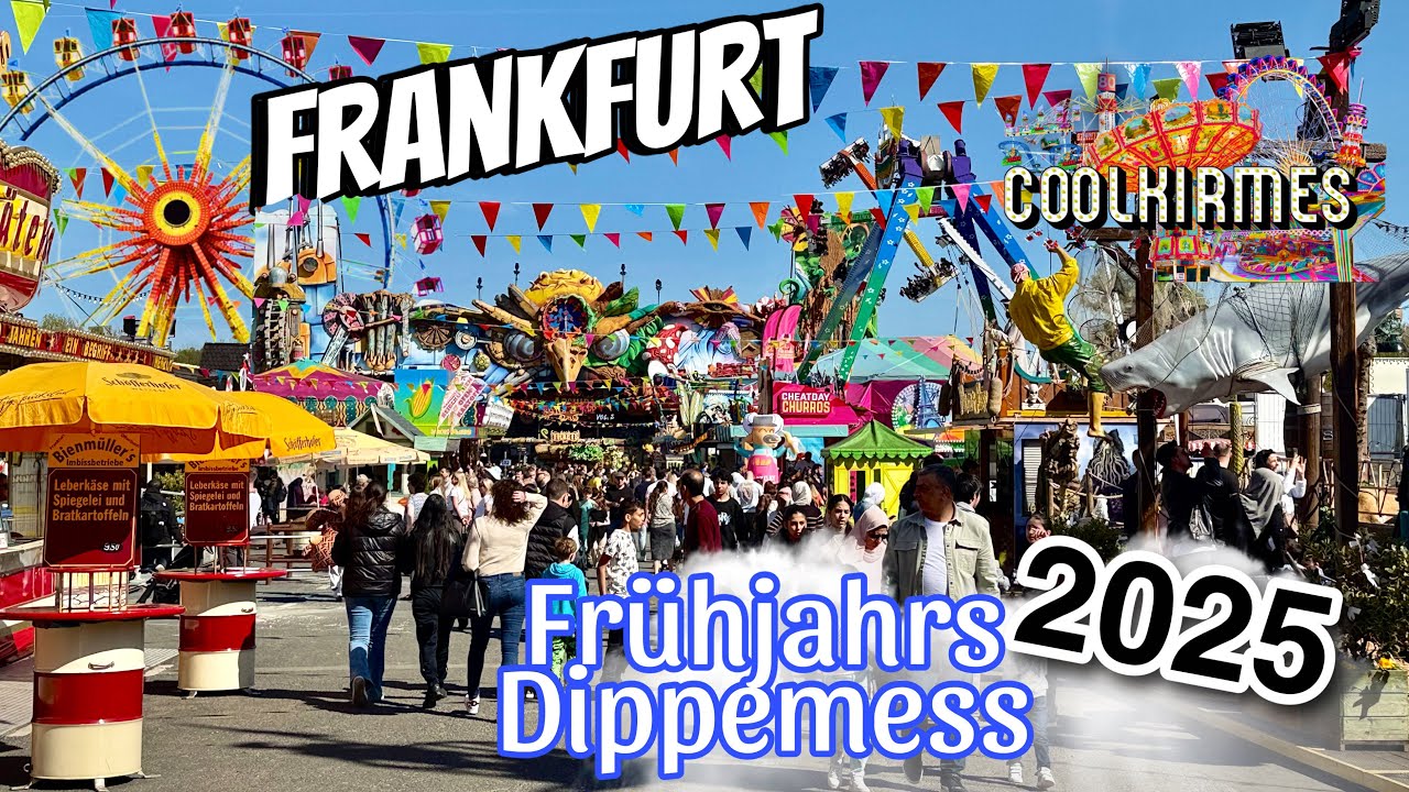 Frankfurt Fr&uuml;hjahrs Dippemess 2025 | Main Metropole im Kirmes-Fieber