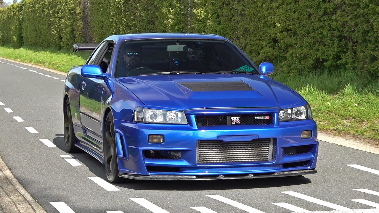 Supercars Accelerating! 840HP R34 GTR, Aventador, MC20 Cielo, 918 Spyder, Novitec 488, BMW M5 V10