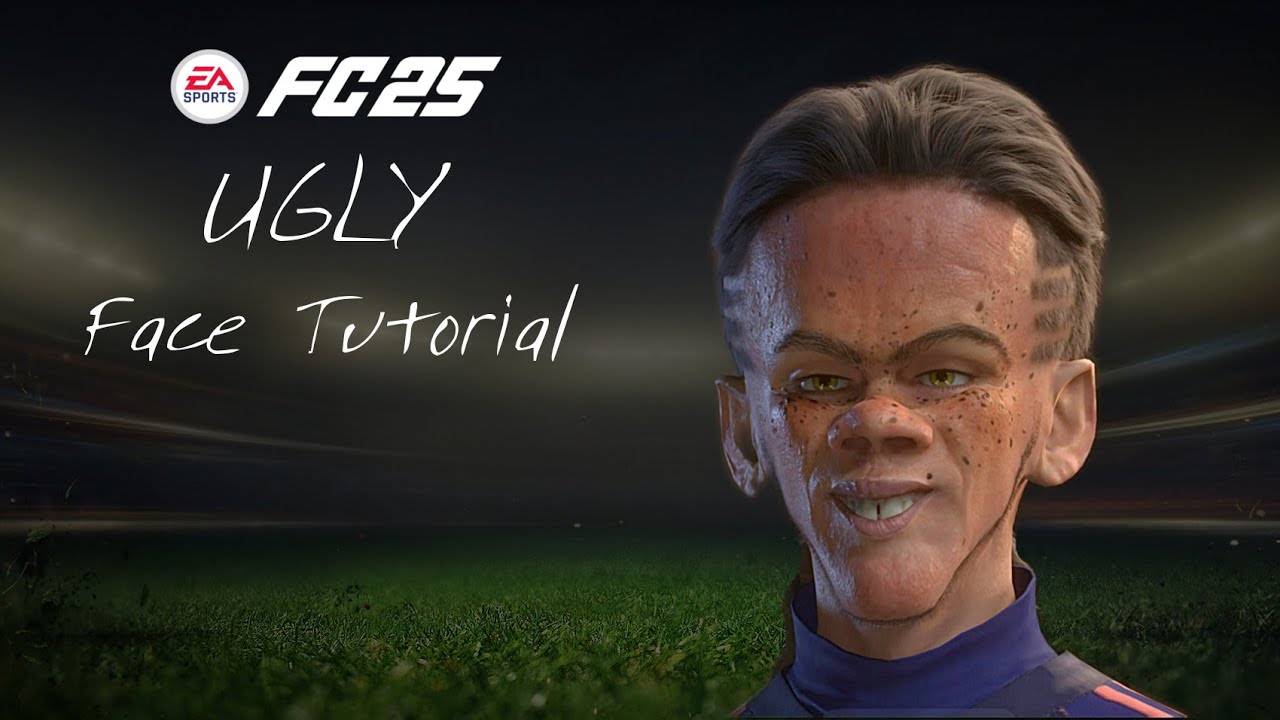 Ugly Funny FC25 Pro Clubs Face
