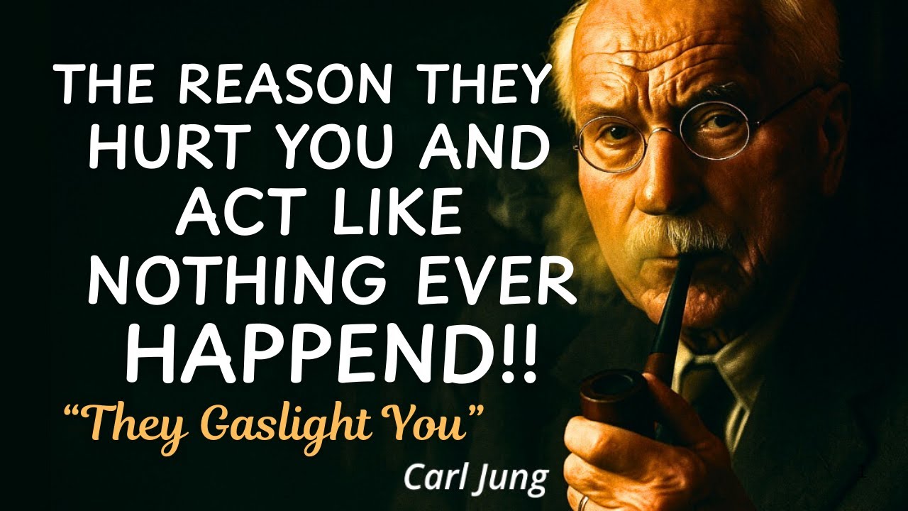 They Hurt You and Then Act Innocent - Here’s the Real Reason | Carl Jung