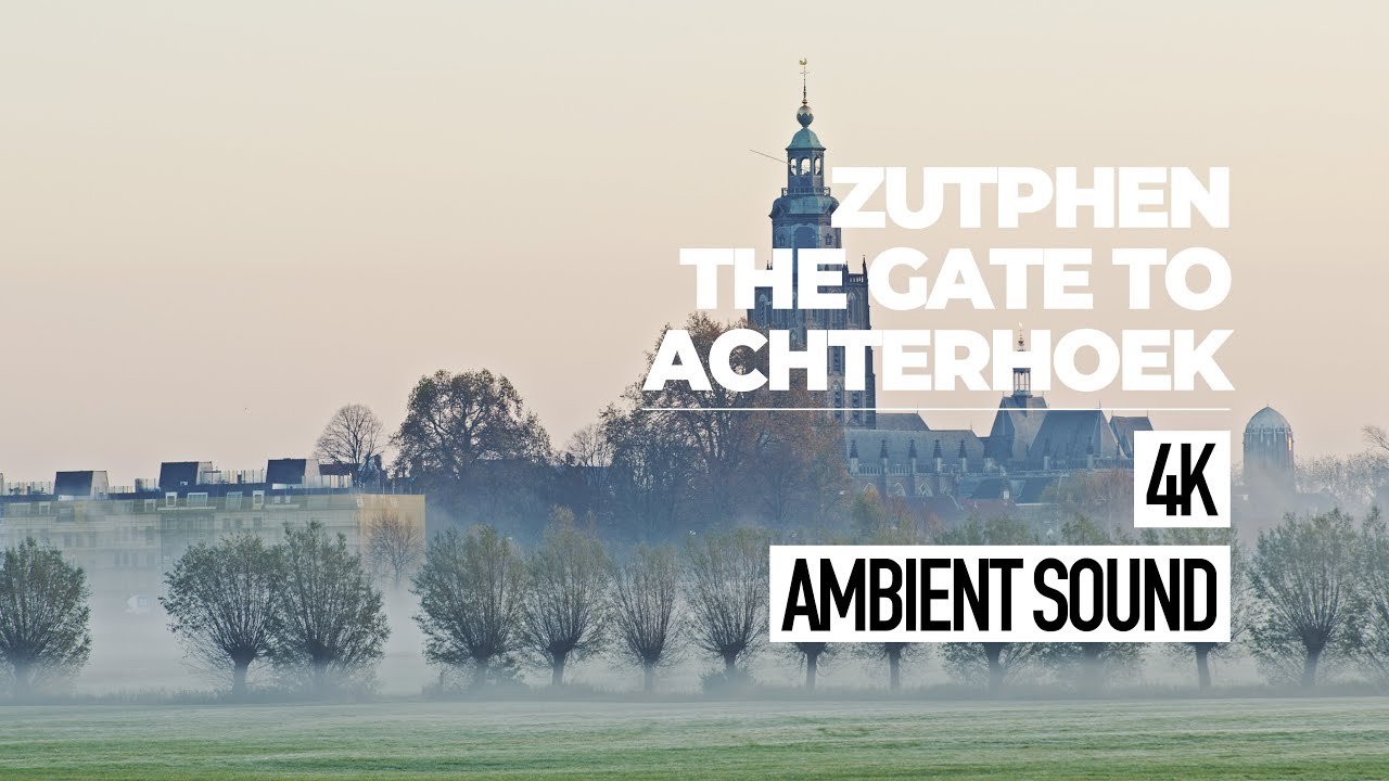 Zutphen - de poort naar de Achterhoek / The Gateway to Achterhoek, Netherlands | 4K Walk