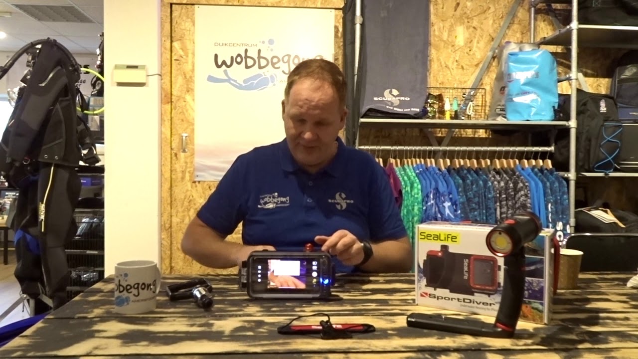 Sealife Sportdiver for iPhone door Duikcentrum Wobbegong