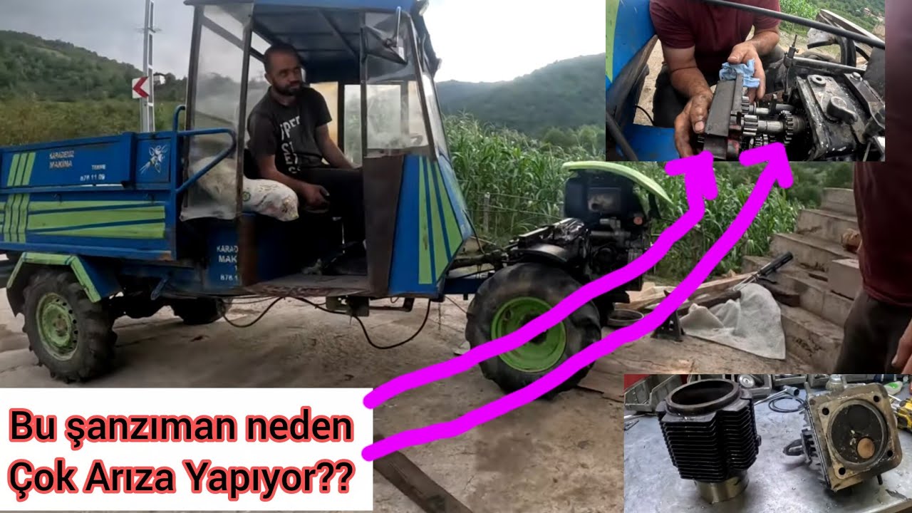 Taral Şanzımanlı Bakımsız Pis Motoru Rektefiye Yaptık /  Bu Şanzıman Sahibini Perişan ediyor
