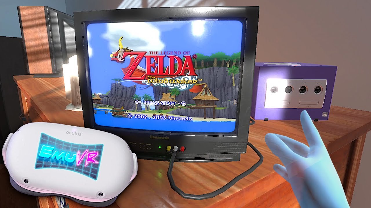 The BEST way to play EMULATORS! | EmuVR (Oculus Quest 2)