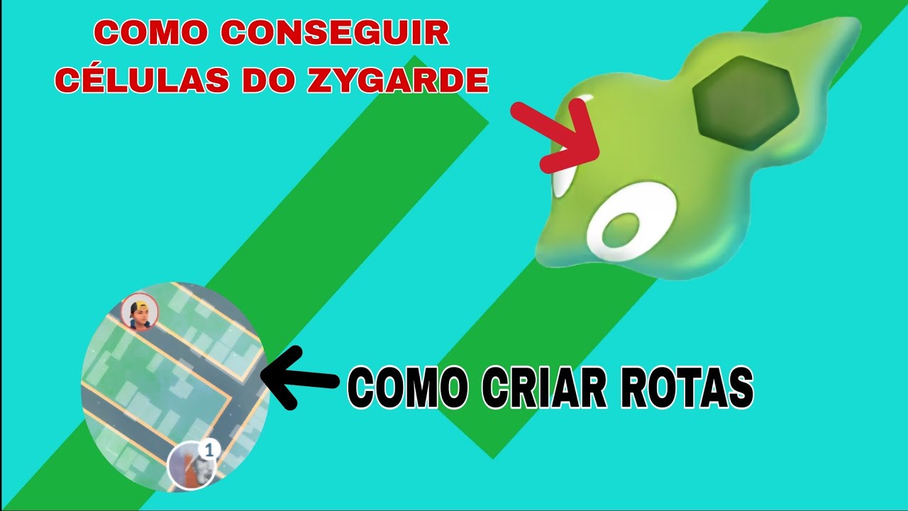 Guia para iniciantes como conseguir células do Zygarde e Como criar rotas - POKÉMON GO 