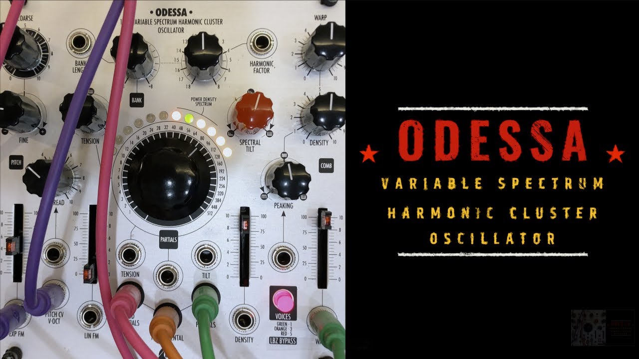 Xaoc Odessa: Eurorack modular additive VCO