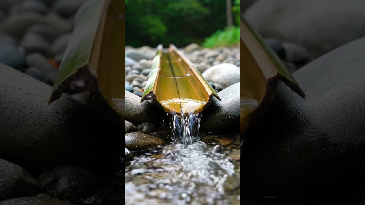 Relaxing Water Ambience ASMR 💦 No Music | Pure Calm📝 