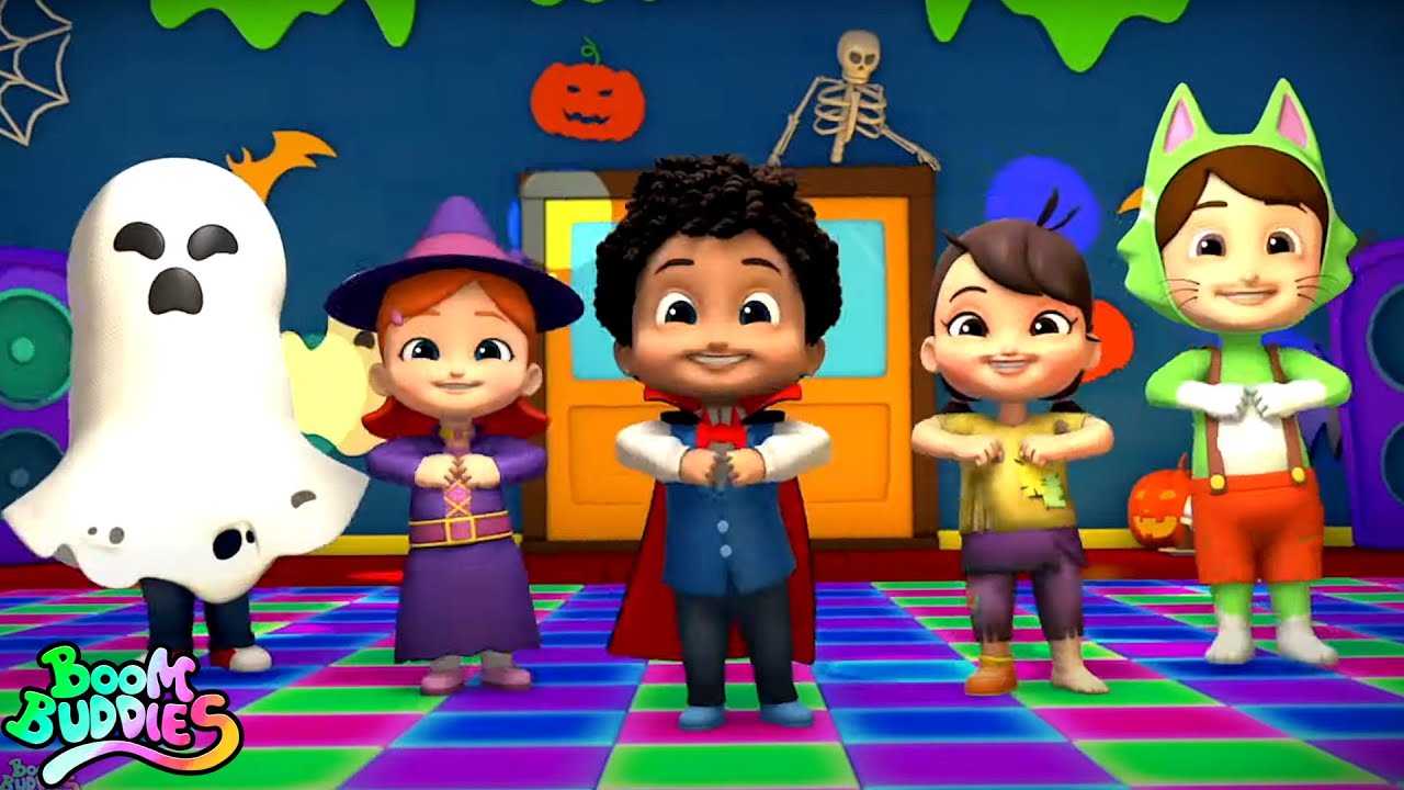 Monster Dance Party - Sing Along | Halloween Party and Kids Spooky Rhymes | Scary Videos and Songs