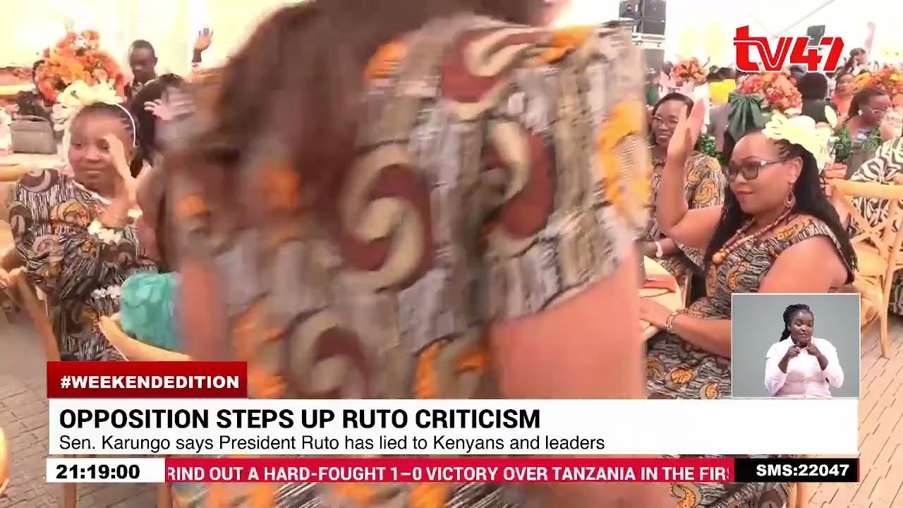 Opposition steps up Ruto criticism