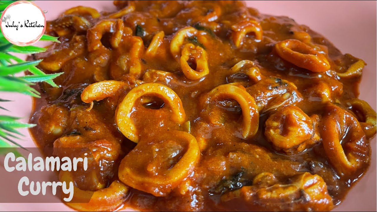 Calamari Curry | Rosti La Ngisi | Juhys Kitchen
