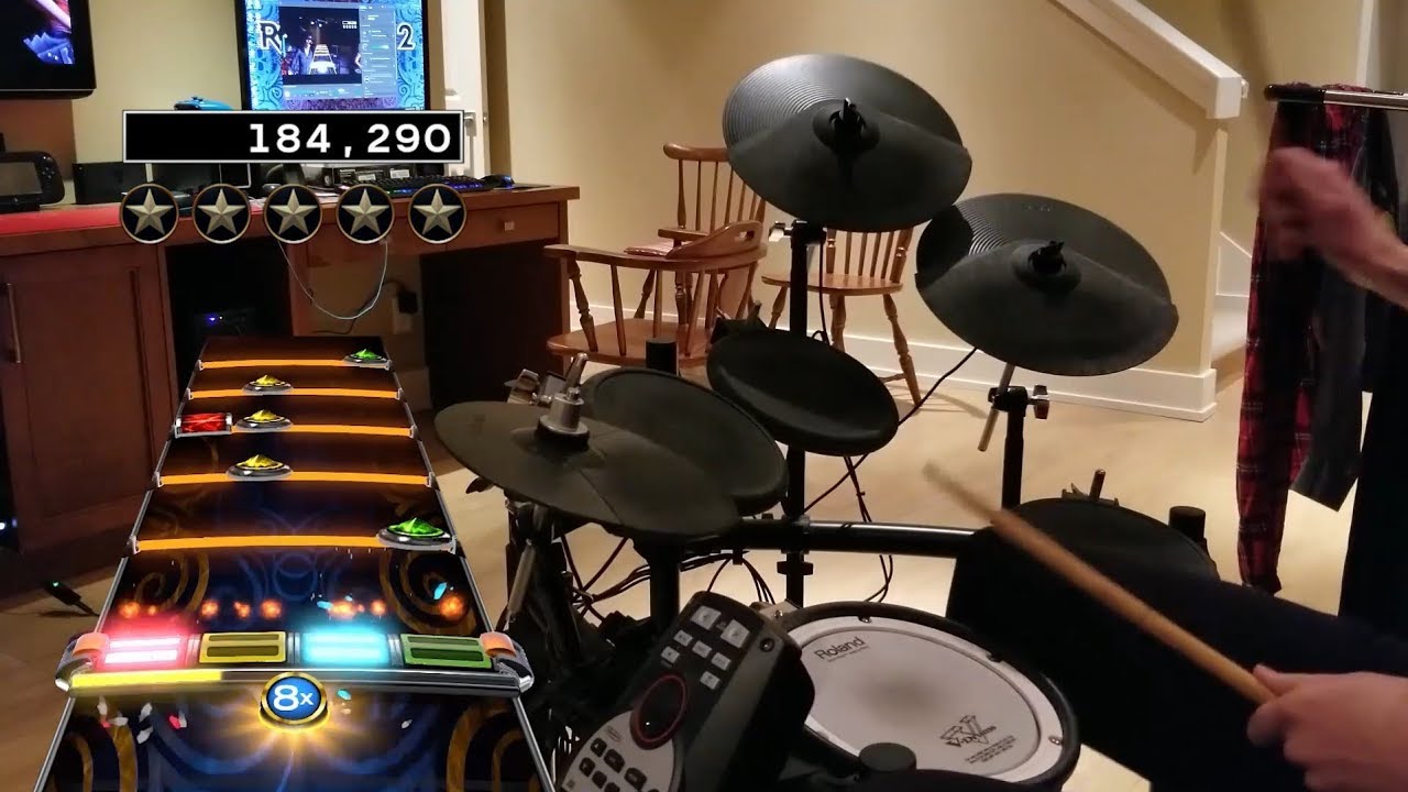 Party Hard by Andrew W.K. | Rock Band 4 Pro Drums 100% FC