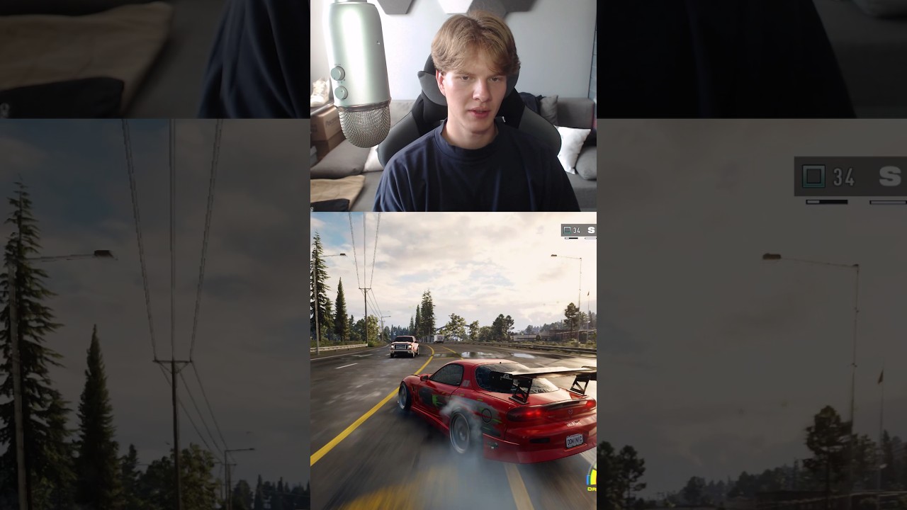 NOWA FIZYKA DRIFTU W NFS: UNBOUND! #nfs #drift #mazda #rx7
