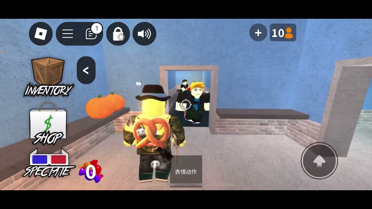 轩哥玩游戏：我是杀手，结果我被警察杀了。（roblox）