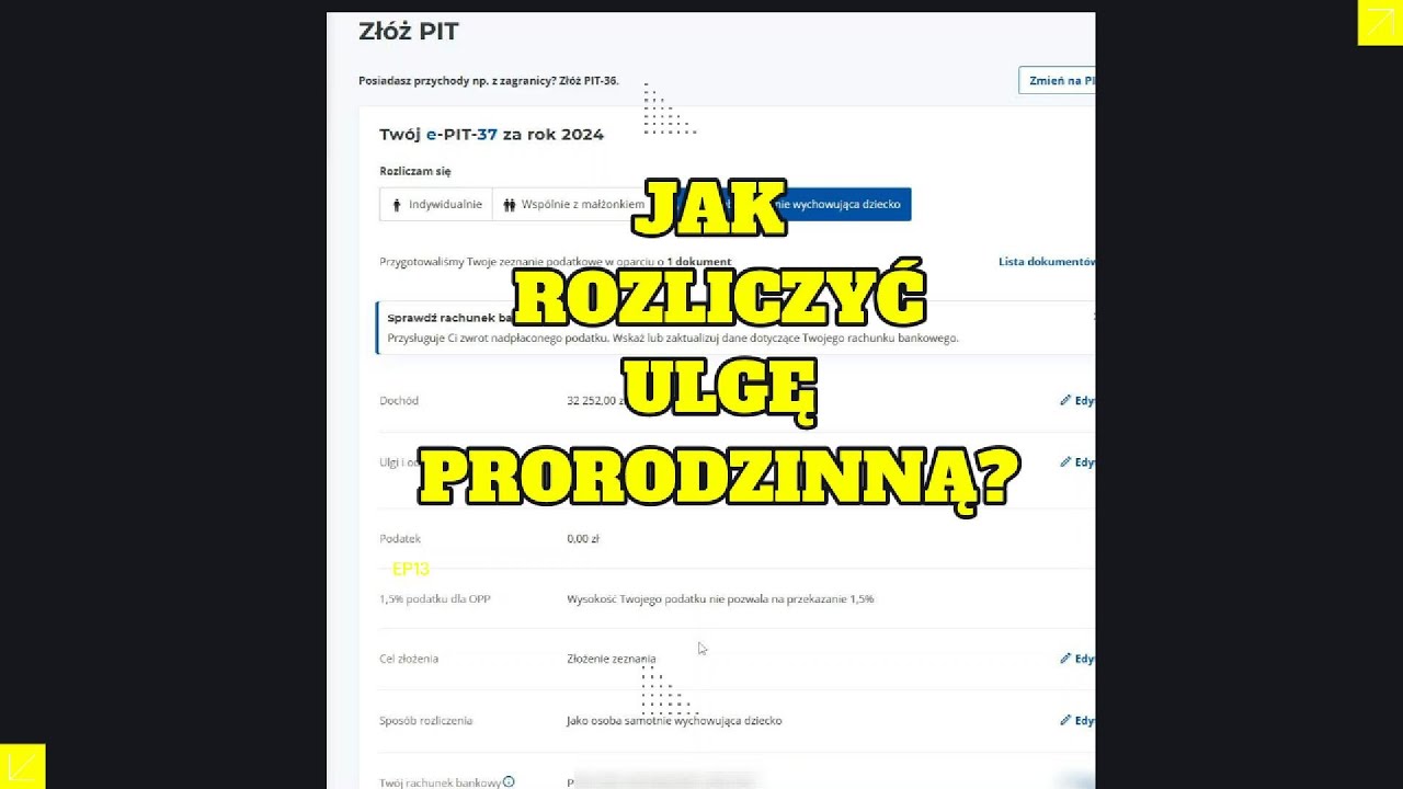 Jak rozliczyć ulgę na dziecko w Twój e-PIT? - praktyczny poradnik