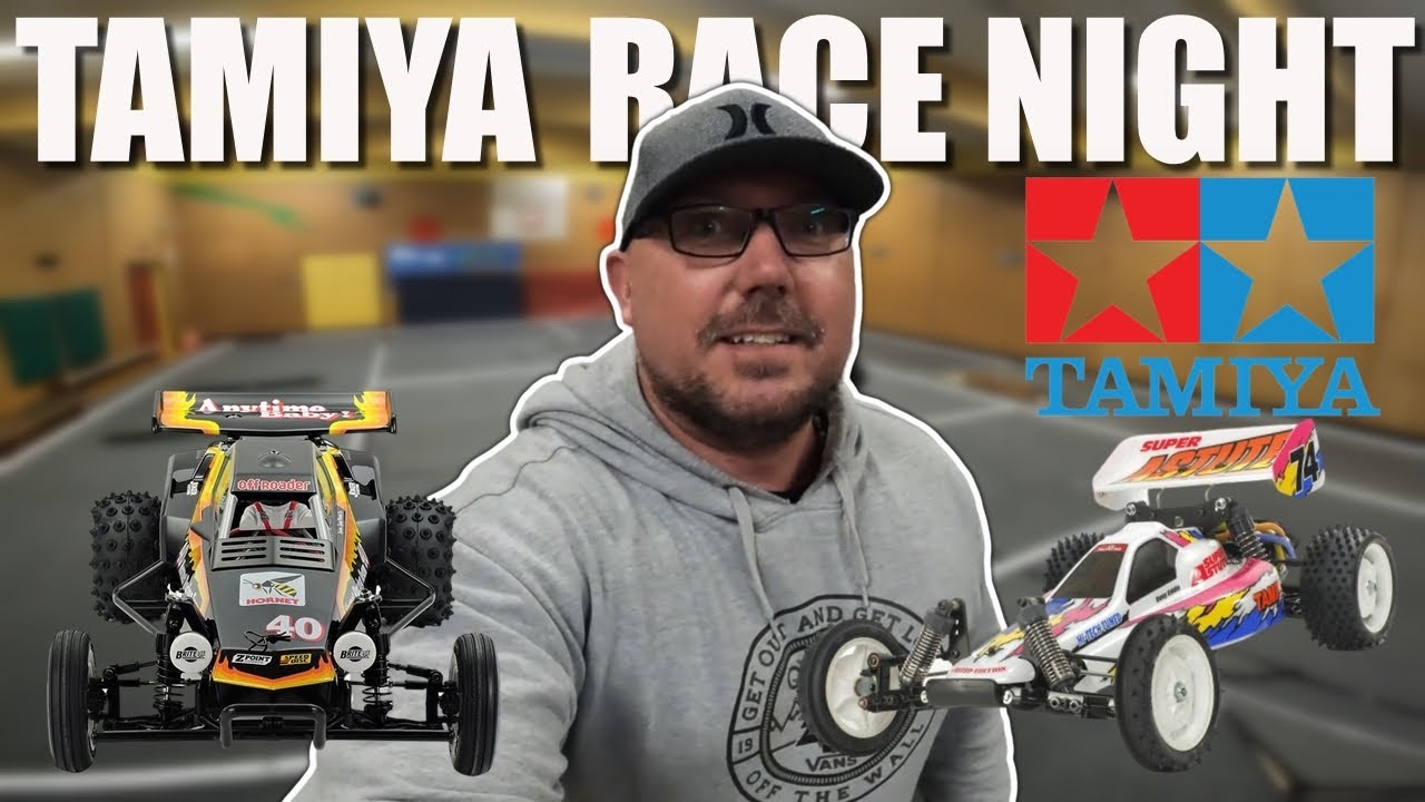RC Carpet Racing - Tamiya Super Astute, Hornet Evo, DF03 and Arrma Mojave Grom BLX.