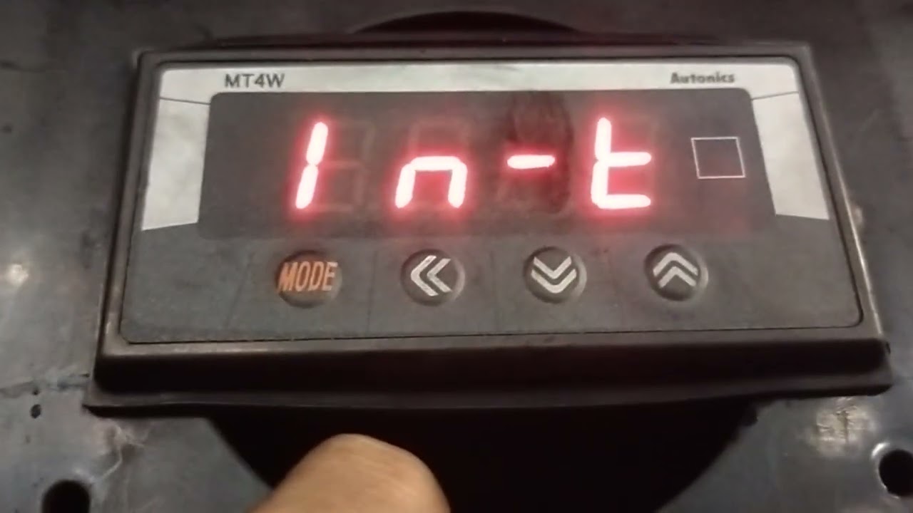Setting Autonic MT4W series