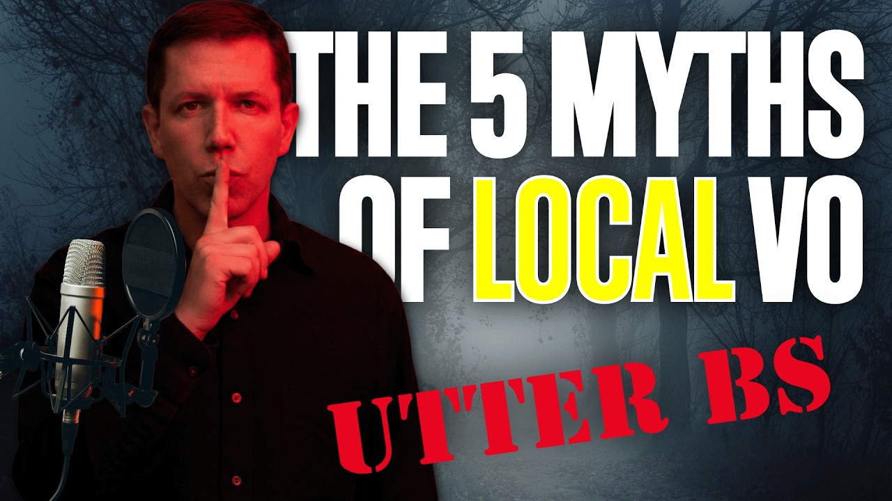 5 Myths About Local Voice Over Jobs for Beginners