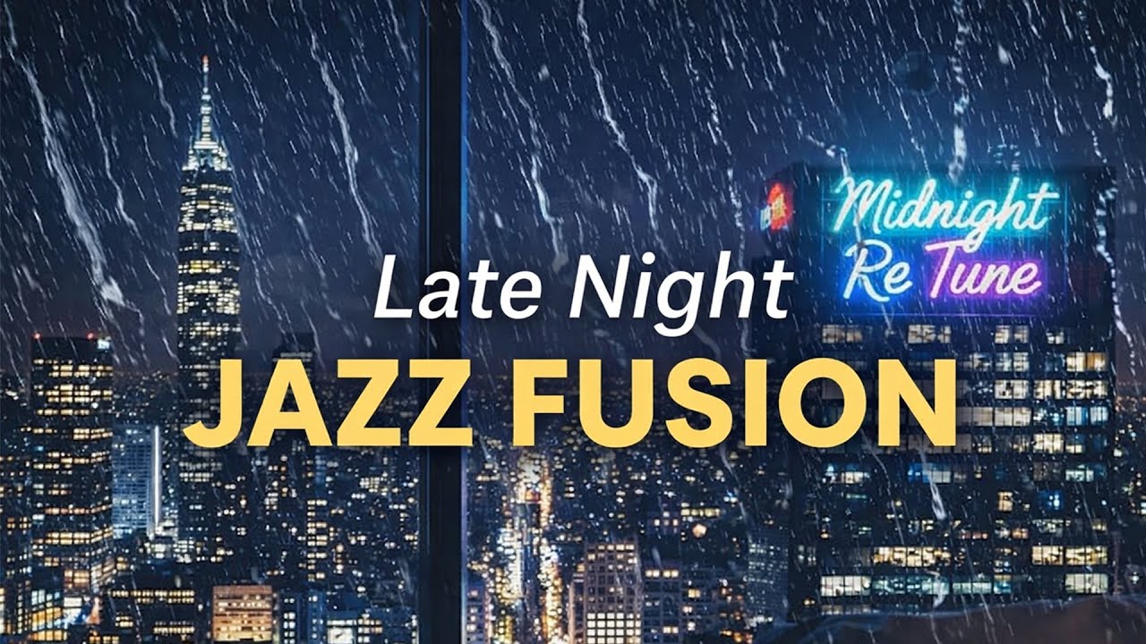 Late Night Jazz Fusion || Smooth Relaxing Music for Work & Focus