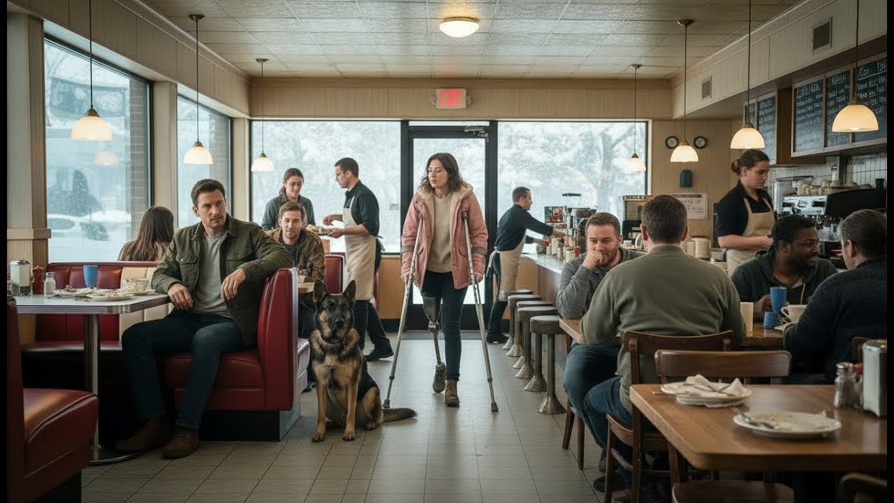 No One Let a Disabled Girl Sit — What a Veteran and His Dog Did Next Shocked Everyonep