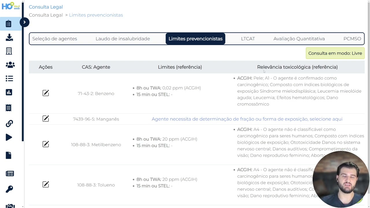 Tutorial - aba limites prevencionistas